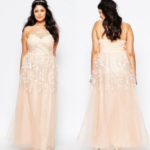 plus size cream dress